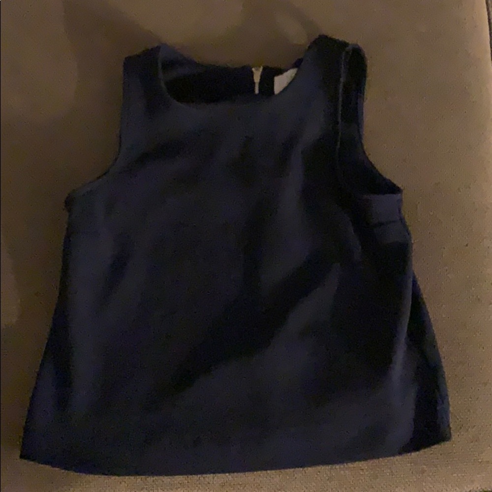 Blue tank